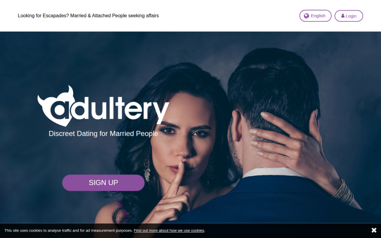 adultery.chat Erfahrungen & Bewertungen Webseite Screenshot