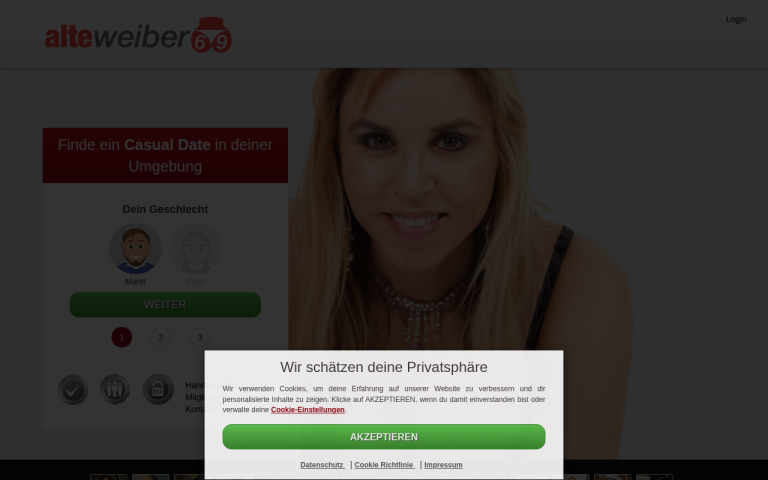alteweiber69.com Erfahrungen & Bewertungen Webseite Screenshot
