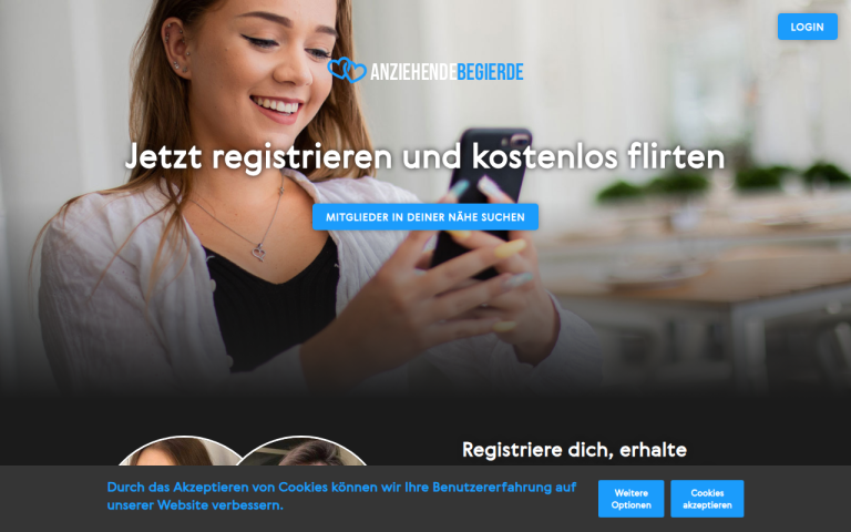 anziehendebegierde.com Erfahrungen & Bewertungen Webseite Screenshot