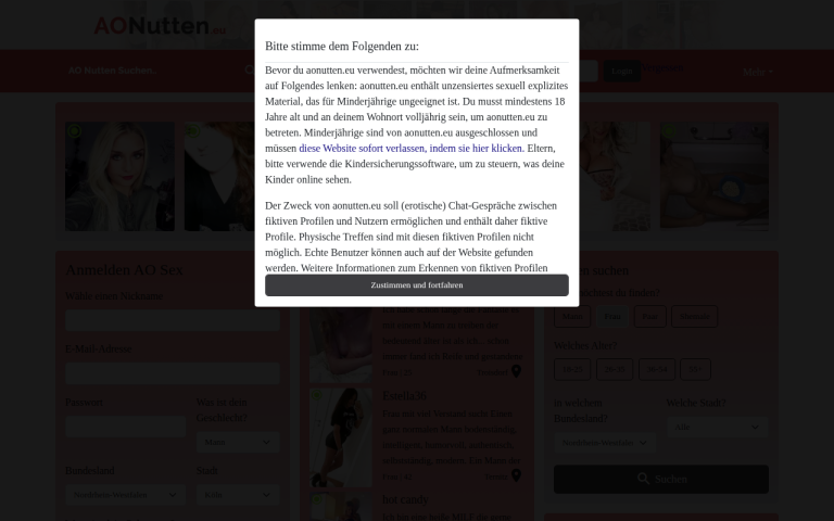 aonutten.eu Erfahrungen & Bewertungen Webseite Screenshot