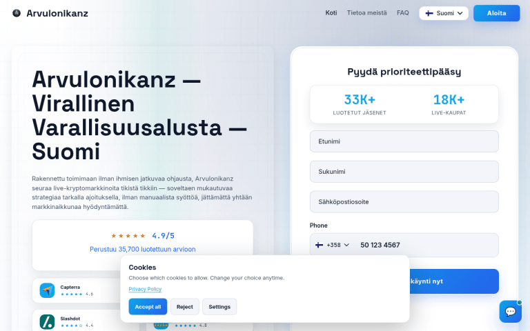 arvulonikanz.org Erfahrungen & Bewertungen Webseite Screenshot