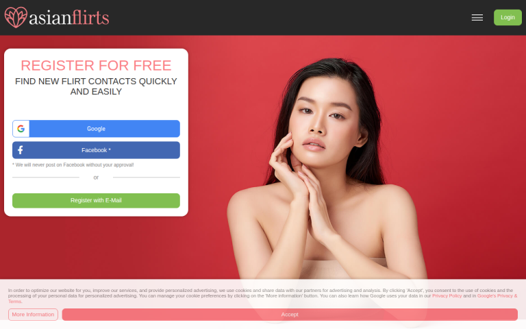 asianflirts.com Erfahrungen & Bewertungen Webseite Screenshot