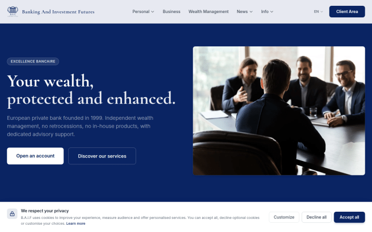 baif.co.uk Erfahrungen & Bewertungen Webseite Screenshot
