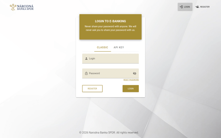 banking.narodnabanka.sk Erfahrungen & Bewertungen Webseite Screenshot