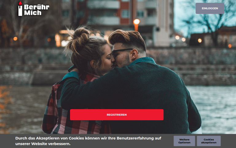 beruhrmich.com Erfahrungen & Bewertungen Webseite Screenshot