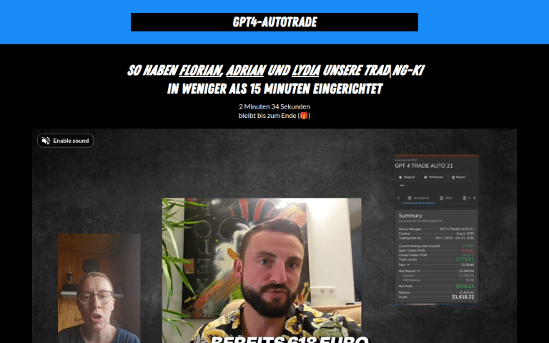 cgptsystem.com Erfahrungen & Bewertungen Webseite Screenshot