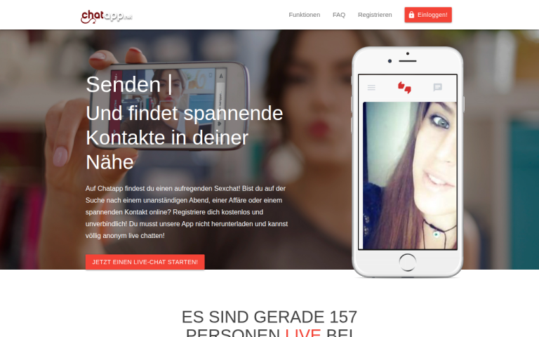chatapp.net Erfahrungen & Bewertungen Webseite Screenshot