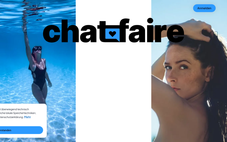 chatfaire.com Erfahrungen & Bewertungen Webseite Screenshot