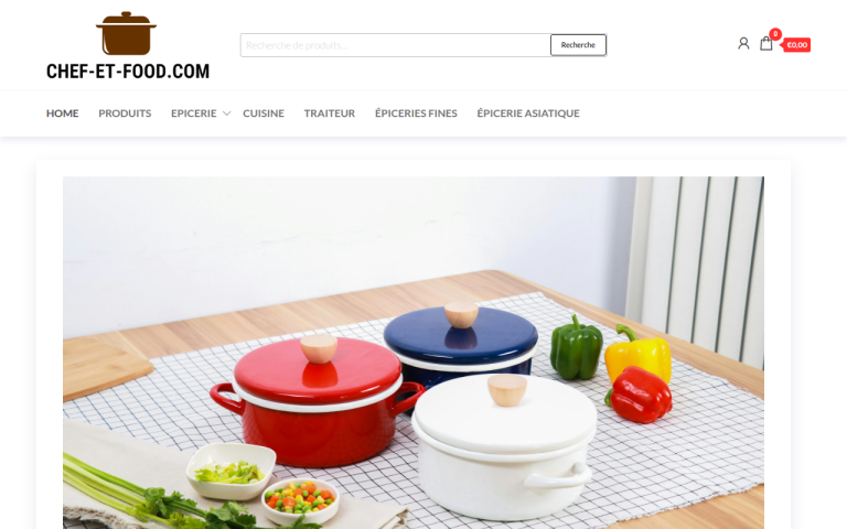 chef-et-food.com Erfahrungen & Bewertungen Webseite Screenshot
