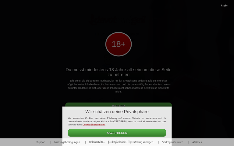 devotundgeil.com Erfahrungen & Bewertungen Webseite Screenshot