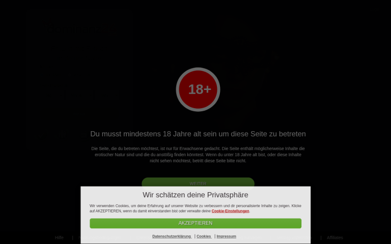 dominanz24.com Erfahrungen & Bewertungen Webseite Screenshot