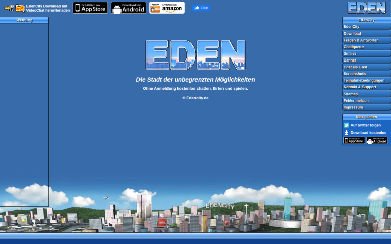 edencity.de Erfahrungen & Bewertungen Webseite Screenshot