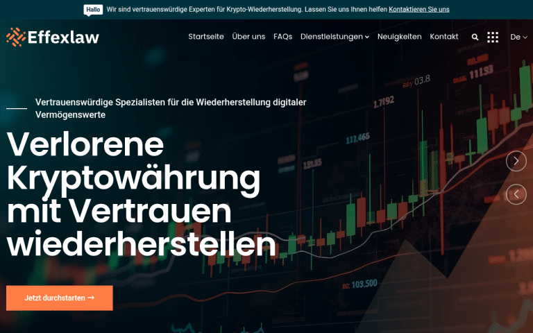 effexlaw.com Erfahrungen & Bewertungen Webseite Screenshot