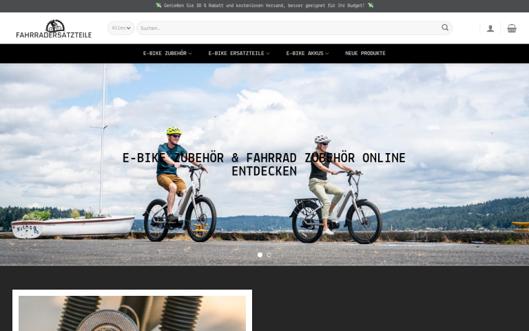 elektrofahrrad24deshop.com Erfahrungen & Bewertungen Webseite Screenshot