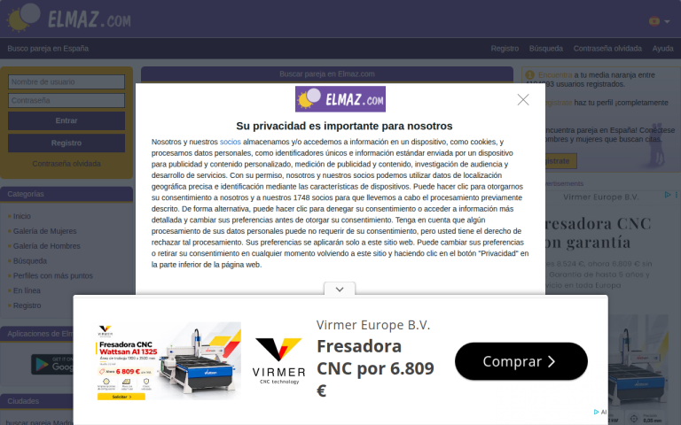 elmaz.com Erfahrungen & Bewertungen Webseite Screenshot
