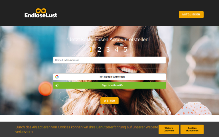 endloselust.com Erfahrungen & Bewertungen Webseite Screenshot
