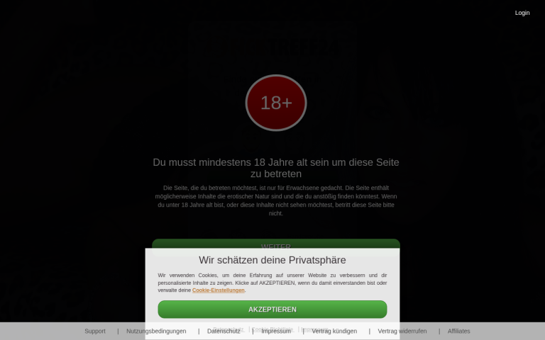 fick-treff24.com Erfahrungen & Bewertungen Webseite Screenshot