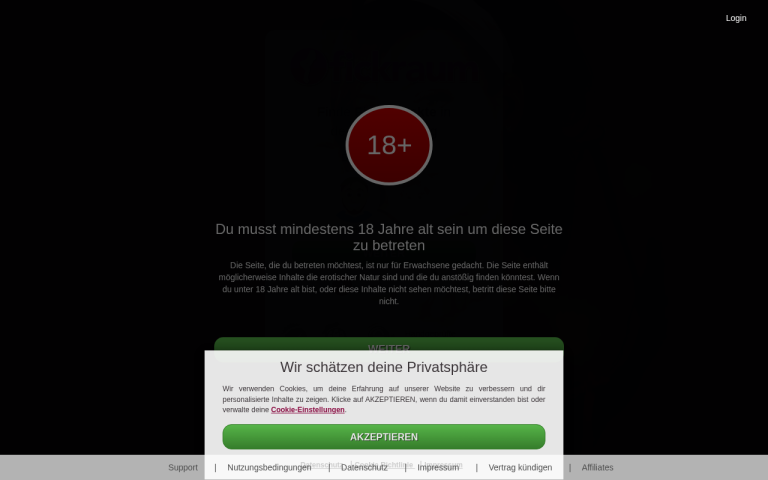 fickraum.com Erfahrungen & Bewertungen Webseite Screenshot