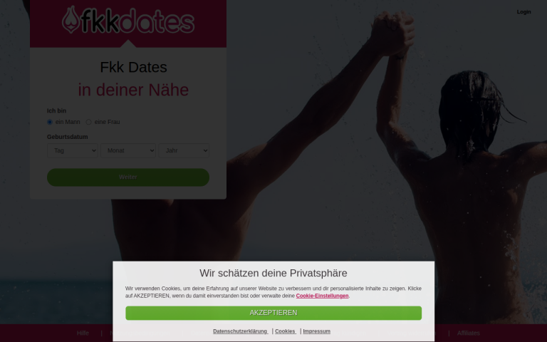 fkkdates.com Erfahrungen & Bewertungen Webseite Screenshot