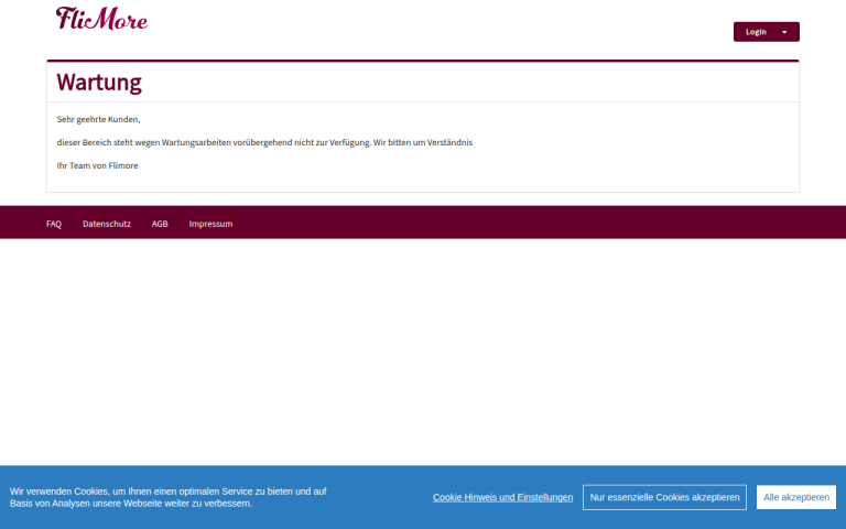 flimore.com Erfahrungen & Bewertungen Webseite Screenshot