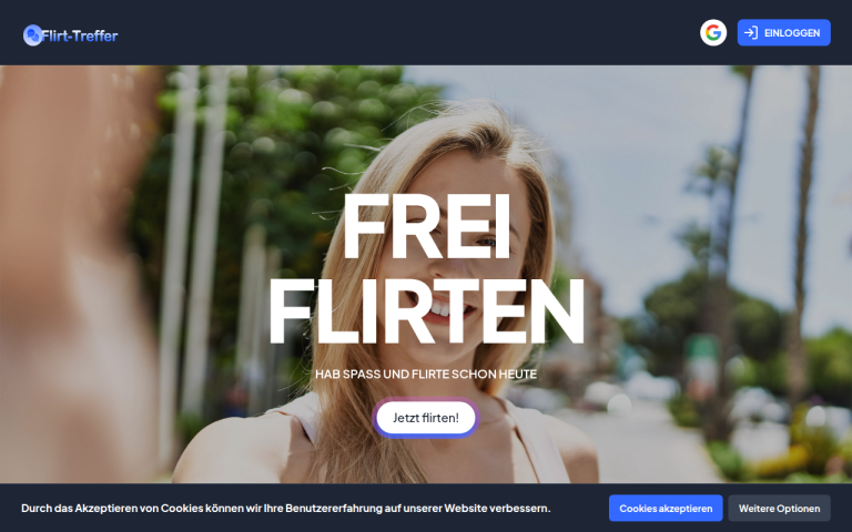 flirt-treffer.com Erfahrungen & Bewertungen Webseite Screenshot