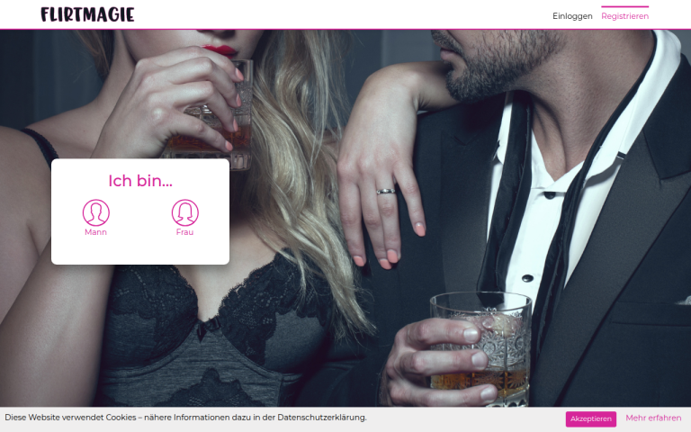 flirtmagie.de Erfahrungen & Bewertungen Webseite Screenshot