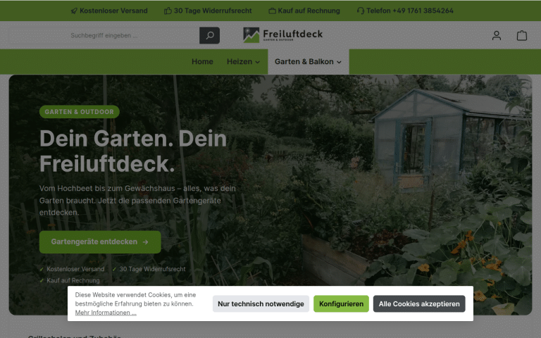 freiluftdeck.de Erfahrungen & Bewertungen Webseite Screenshot