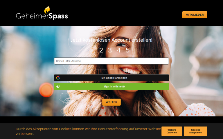 geheimerspass.com Erfahrungen & Bewertungen Webseite Screenshot