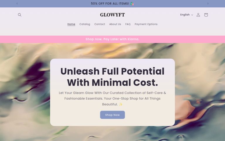 glowyft.co Erfahrungen & Bewertungen Webseite Screenshot