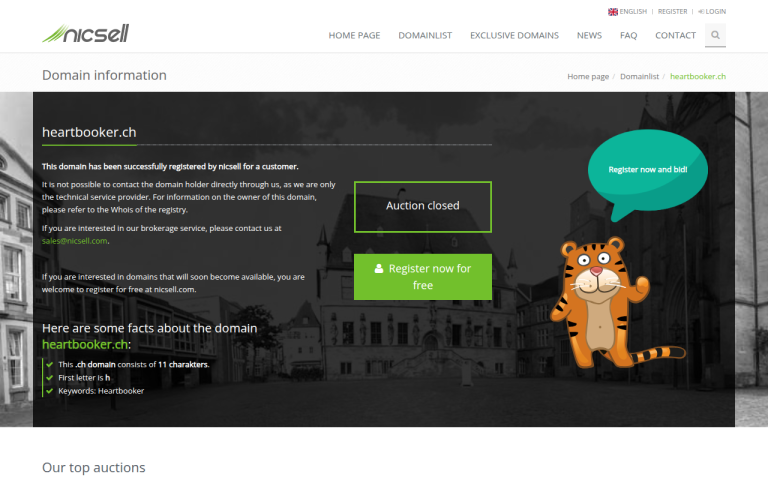 heartbooker.ch Erfahrungen & Bewertungen Webseite Screenshot