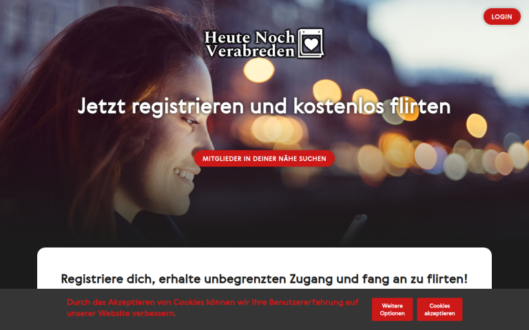 heutenochverabreden.com Erfahrungen & Bewertungen Webseite Screenshot