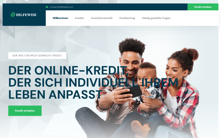 hilfewise.com Erfahrungen & Bewertungen Webseite Screenshot