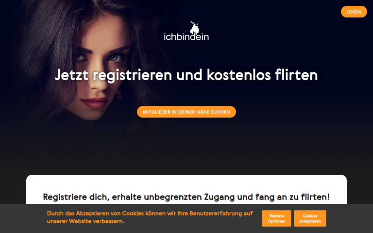 ichbindein.com Erfahrungen & Bewertungen Webseite Screenshot