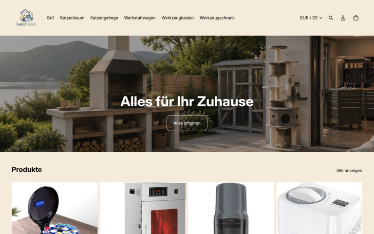 iveldrano.com Erfahrungen & Bewertungen Webseite Screenshot