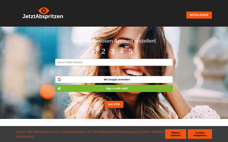 jetztabspritzen.com Erfahrungen & Bewertungen Webseite Screenshot