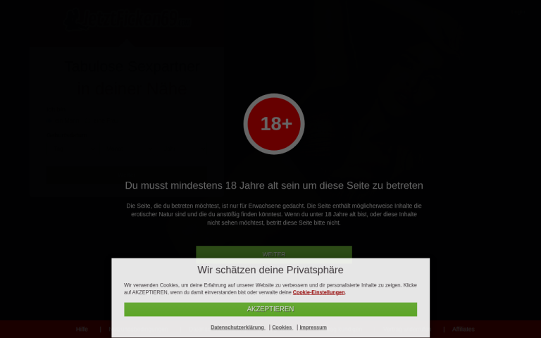 jetztficken69.com Erfahrungen & Bewertungen Webseite Screenshot
