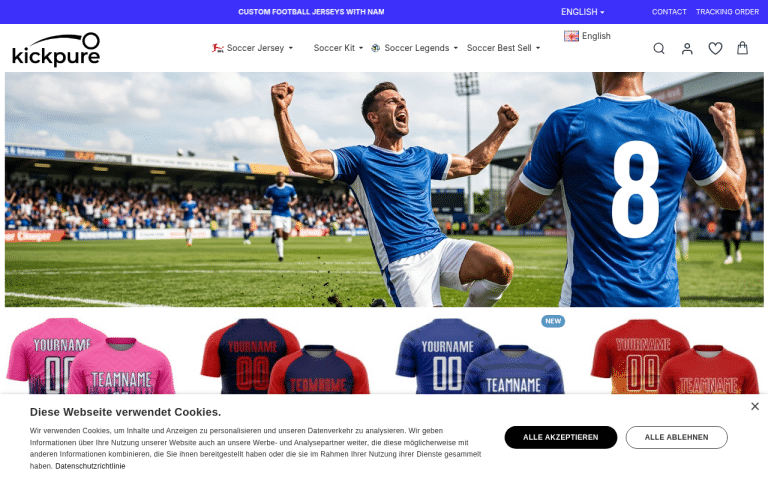 kickpure.com Erfahrungen & Bewertungen Webseite Screenshot