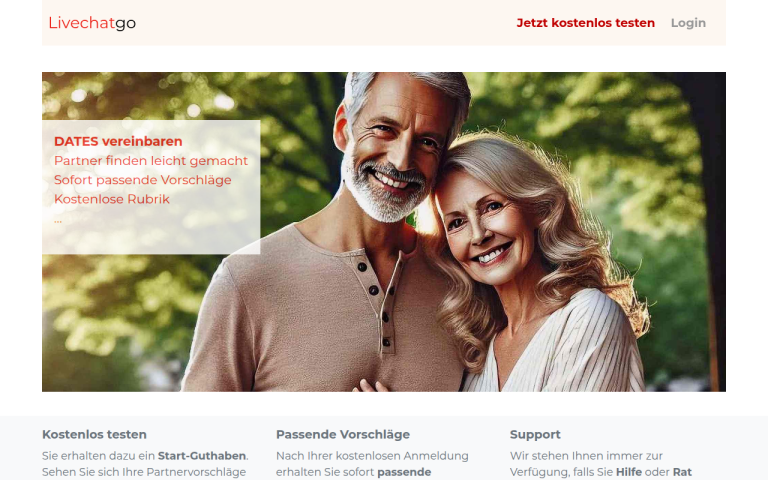 livechat-go.com Erfahrungen & Bewertungen Webseite Screenshot
