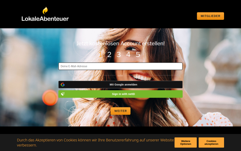 lokaleabenteuer.com Erfahrungen & Bewertungen Webseite Screenshot