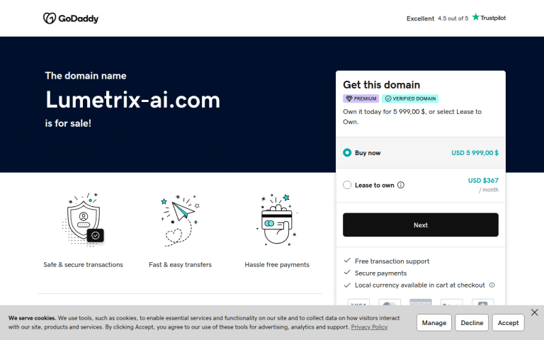 lumetrix-ai.com Erfahrungen & Bewertungen Webseite Screenshot