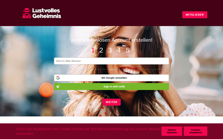 lustvollesgeheimnis.com Erfahrungen & Bewertungen Webseite Screenshot