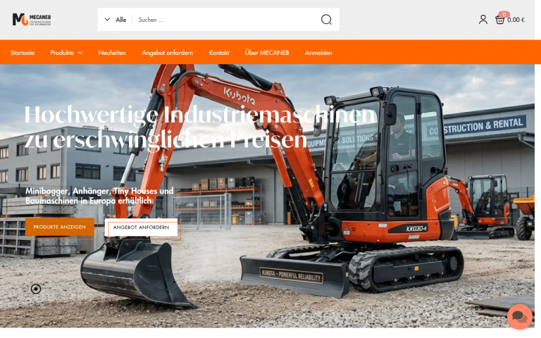 mecaneb.com Erfahrungen & Bewertungen Webseite Screenshot
