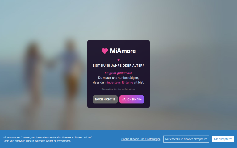 miamore.de Erfahrungen & Bewertungen Webseite Screenshot