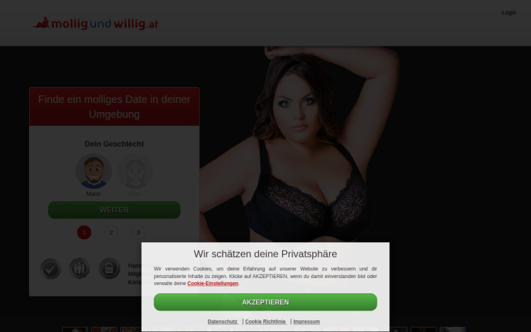 molligundwillig.at Erfahrungen & Bewertungen Webseite Screenshot