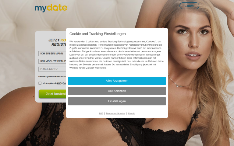 mydate.dating Erfahrungen & Bewertungen Webseite Screenshot