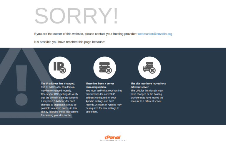 novafin.org Erfahrungen & Bewertungen Webseite Screenshot