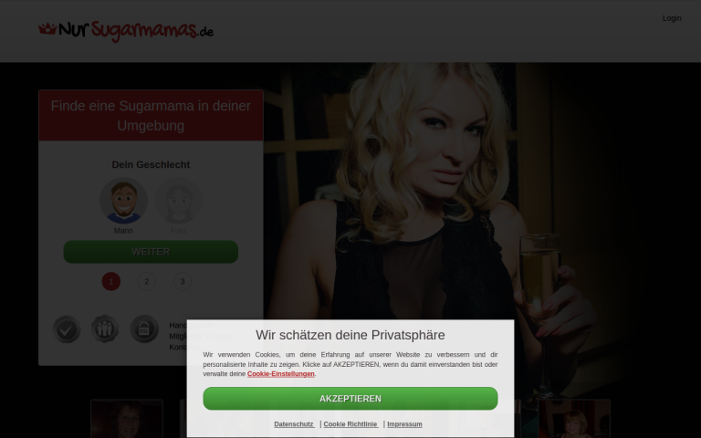nursugarmamas.de Erfahrungen & Bewertungen Webseite Screenshot