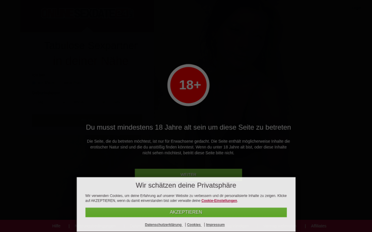 online-sexdate24.com Erfahrungen & Bewertungen Webseite Screenshot