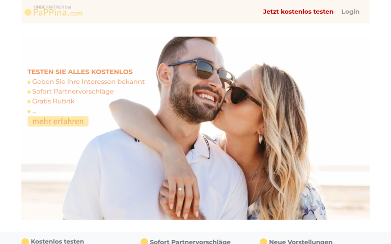 pappina.com Erfahrungen & Bewertungen Webseite Screenshot