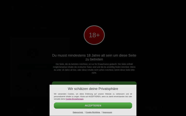 parkplatzsex.rocks Erfahrungen & Bewertungen Webseite Screenshot
